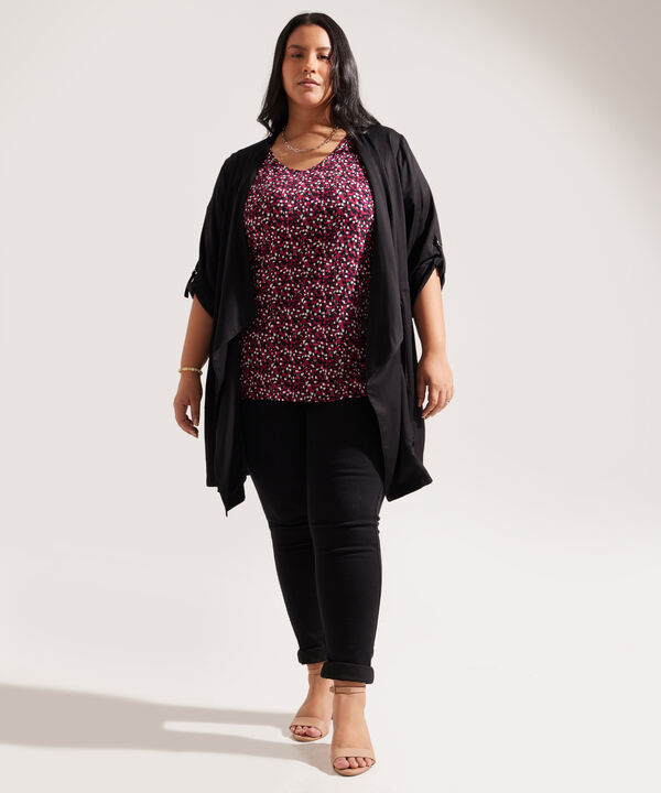 Chaqueta Larga con Charreteras image number null