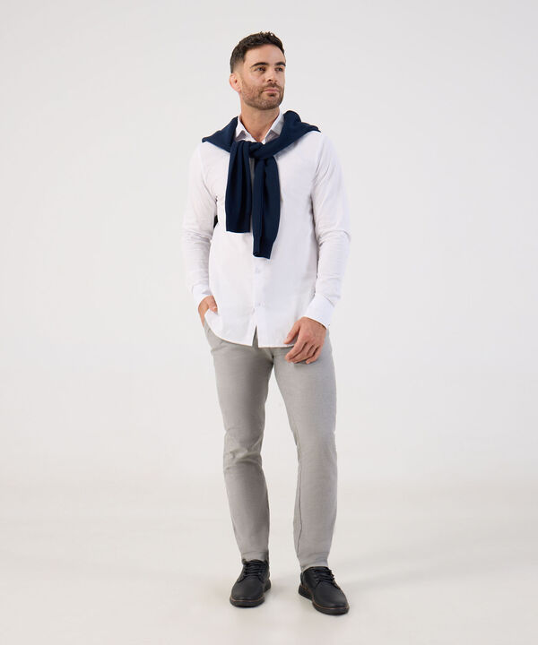 Camisa Formal De Manga Larga Para Hombre image number null