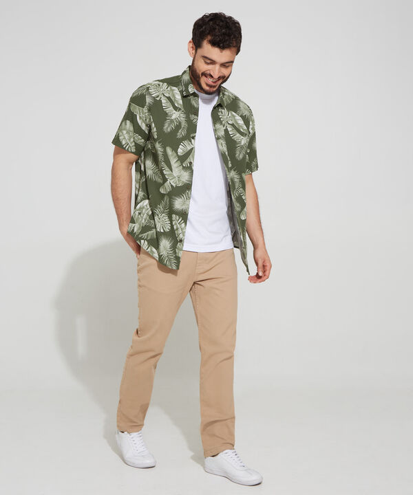 Camisa Manga Corta Estampada