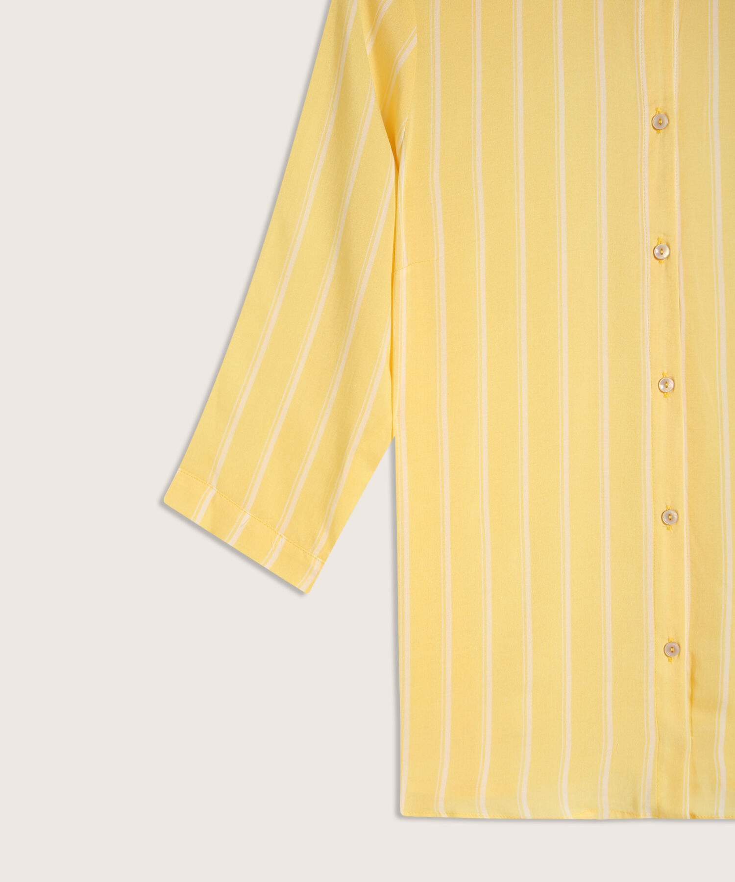 Camisa Manga ¾ a Rayas