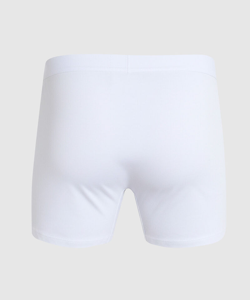 B&oacute;xer Ajustado Con Vivo En Contraste Hombre