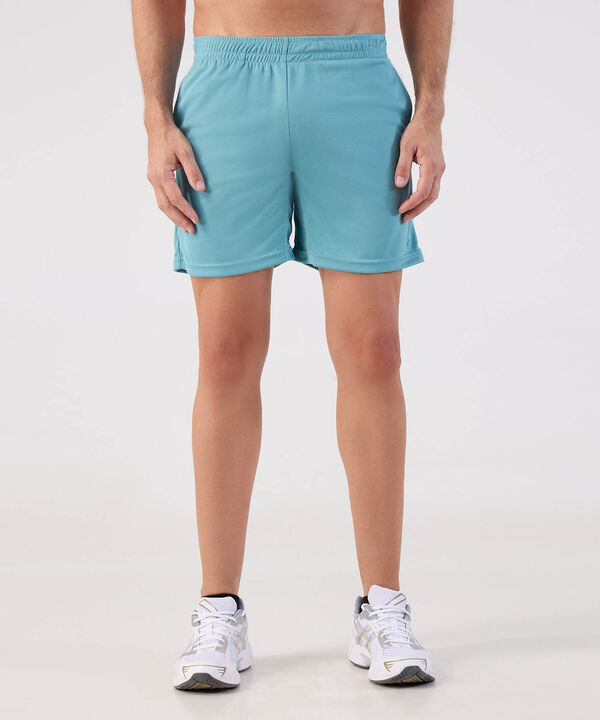 Bermuda Punto Unicolor Con Bolsillos image number null