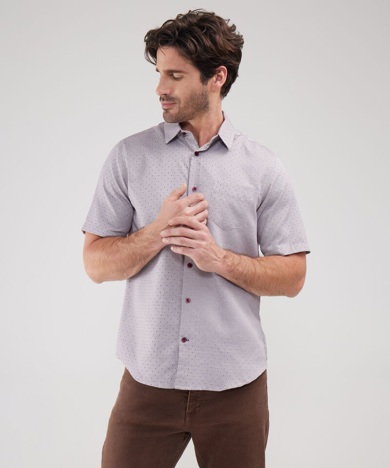 Camisa Manga Corta Estampada