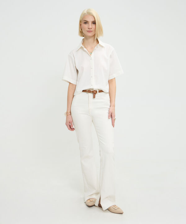 Camisa Unicolor Boxy image number null