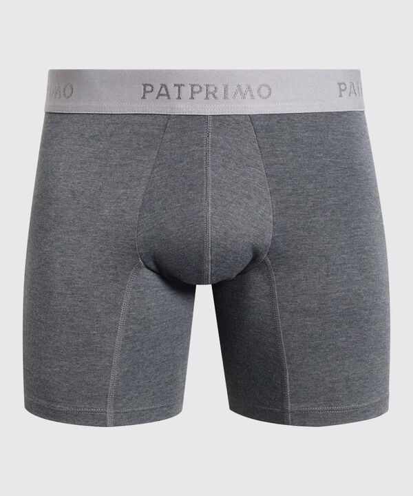 B&oacute;xer Medio En Tono S&oacute;lido Para Hombre image number null