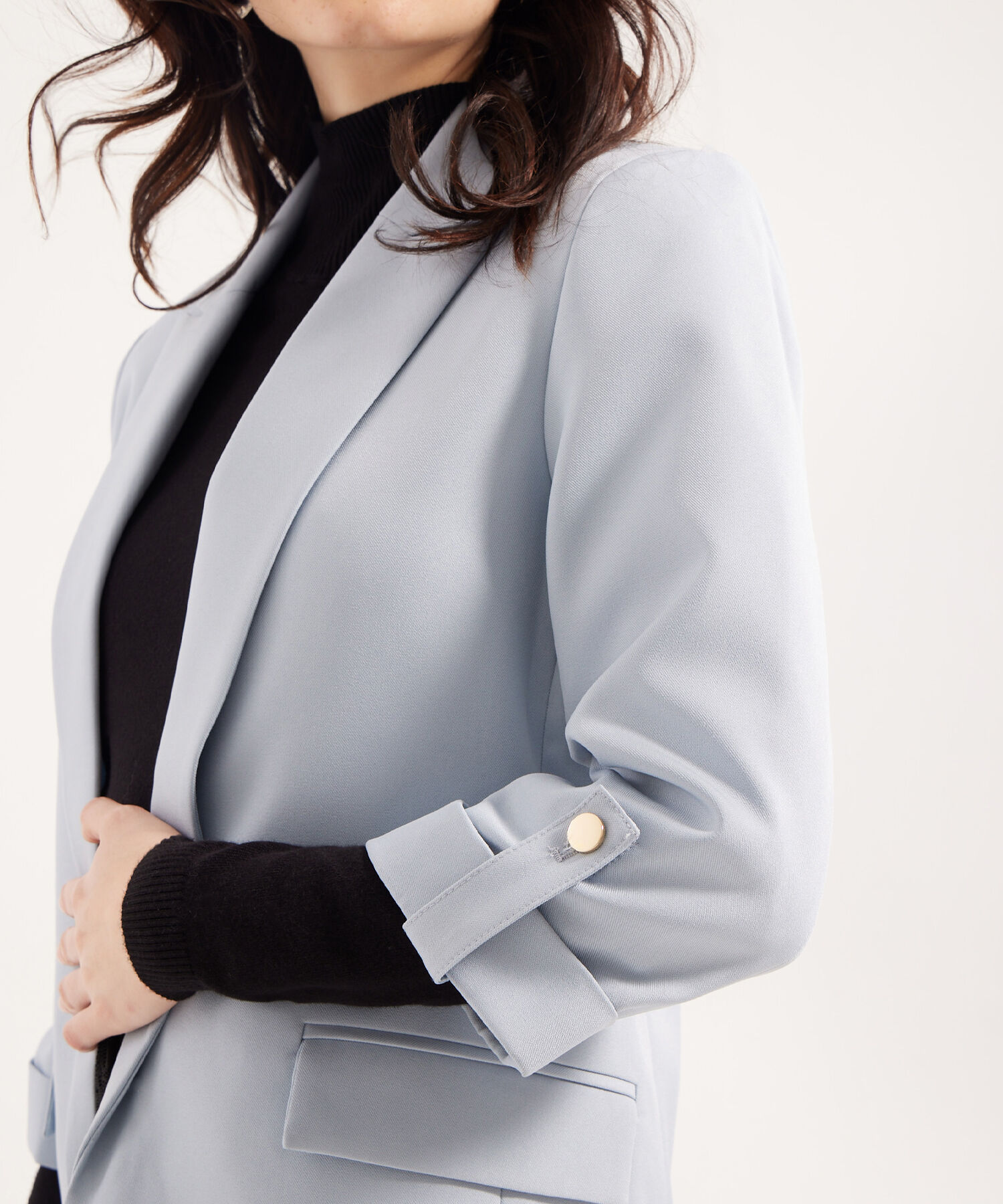 Blazer Abierto con Charreteras 