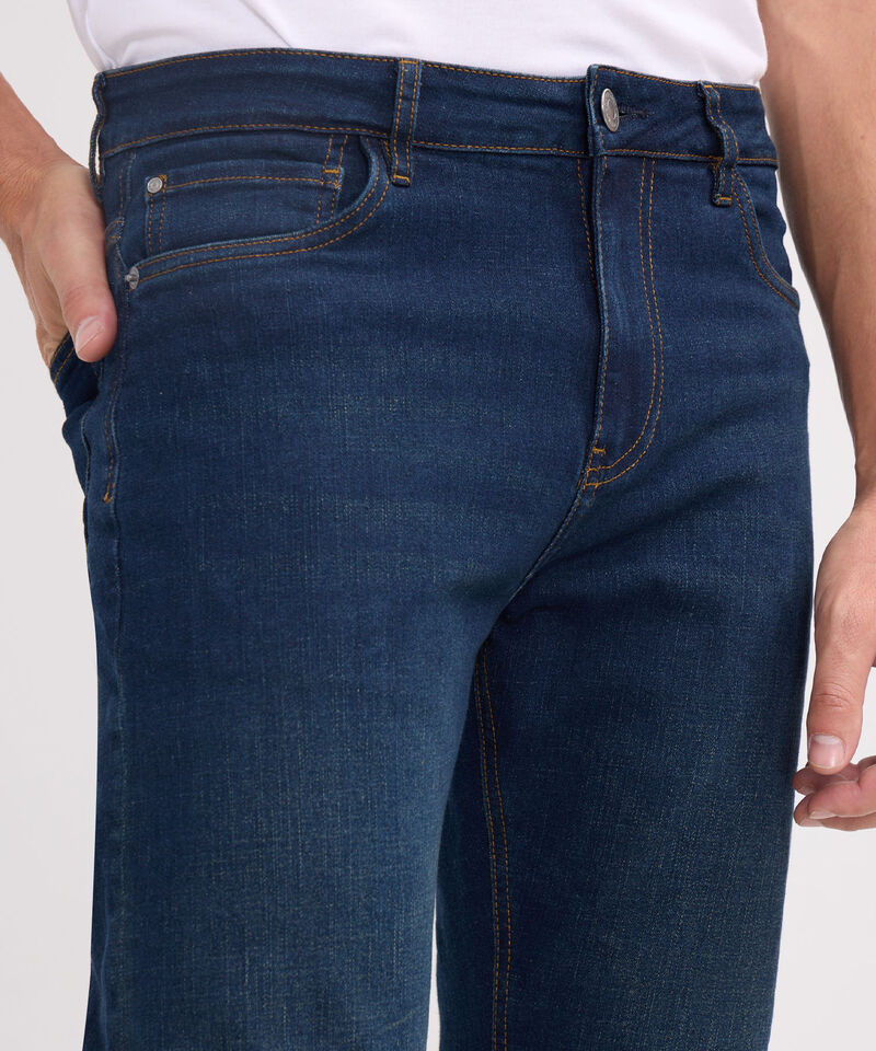 Jeans Regular Tono Oscuro
