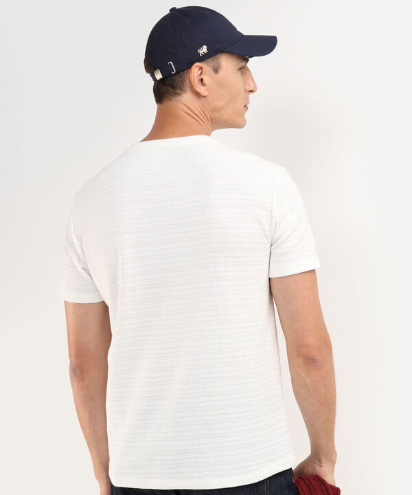 Camiseta Cuello Redondo Tela Textura