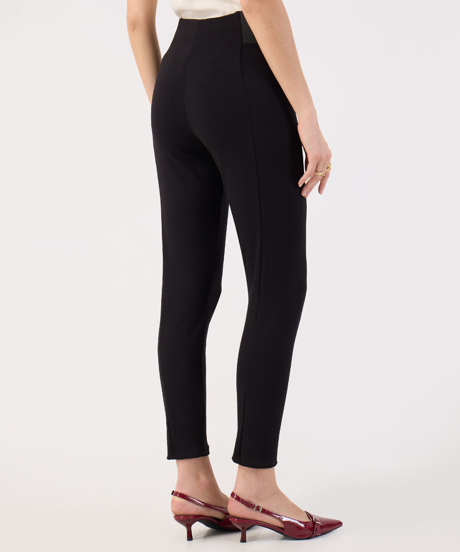Leggigs Para  Mujer Talle Alto Liso