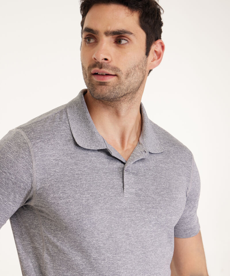 Polo Cuello Tejido Sin Bolsillo Unicolor