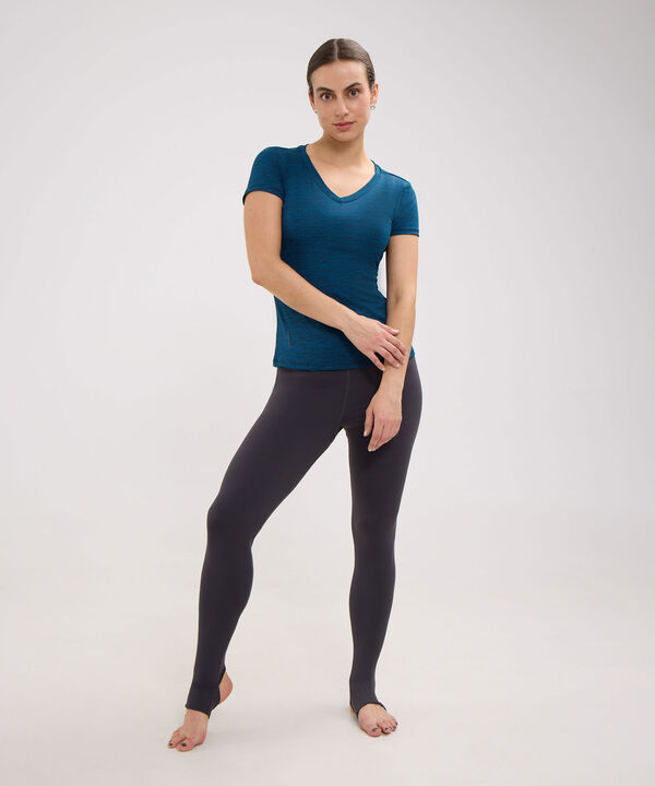 Camiseta Deportiva Jaspeada