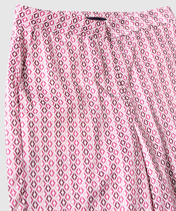 Pantalón Amplio Estampado