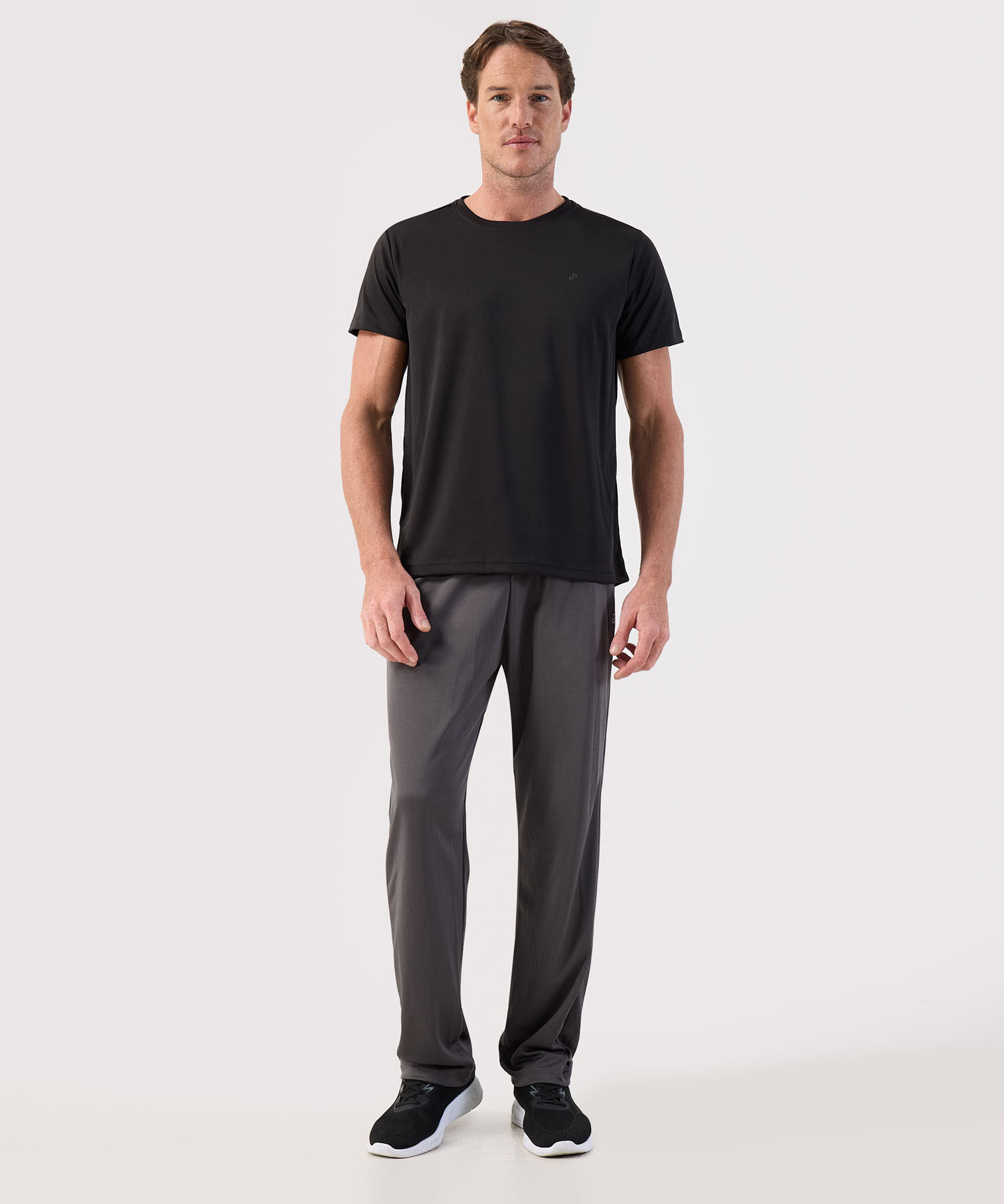 Camiseta Mc Unicolor  Texturizada