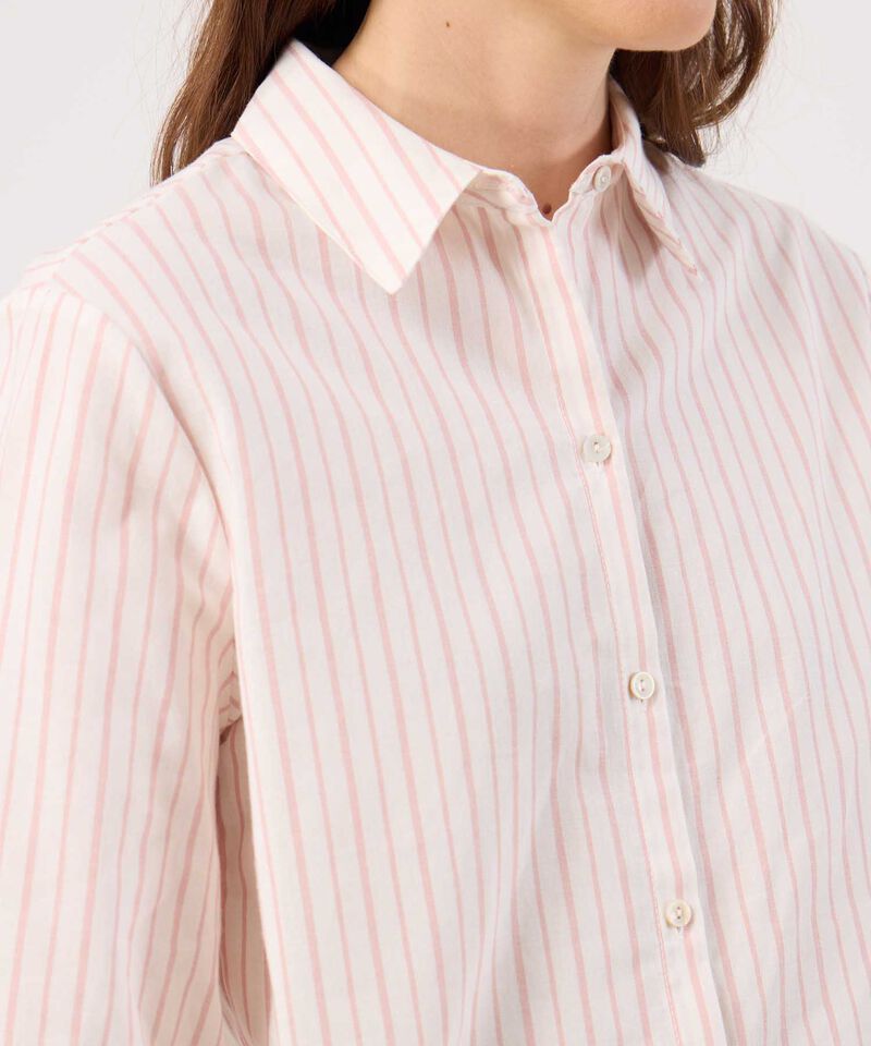 Camisa  Manga ¾  A Rayas