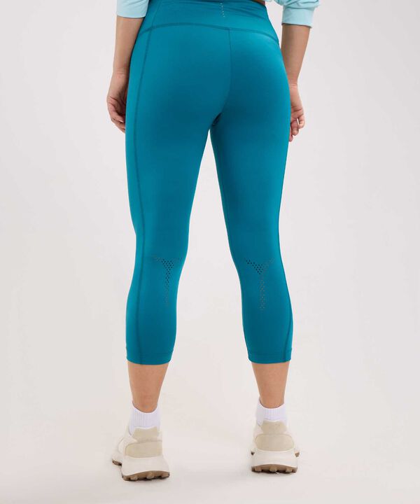 Leggings De Mujer De Diseño Deportivo Con Detalles Tejidos
