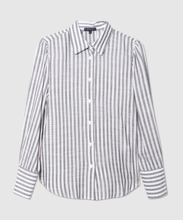 Camisa Manga Larga A Rayas