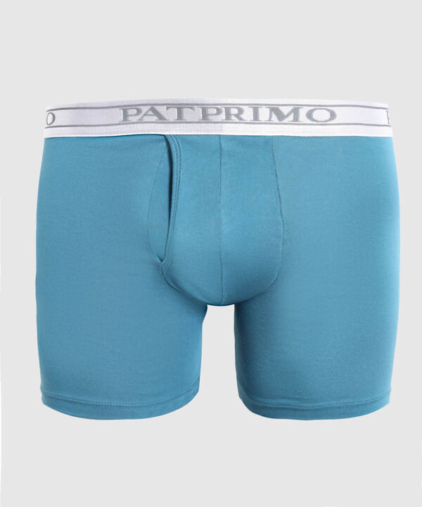 Boxer Para Hombre Con Bragueta Funcional En Lycra-Algodón image number null