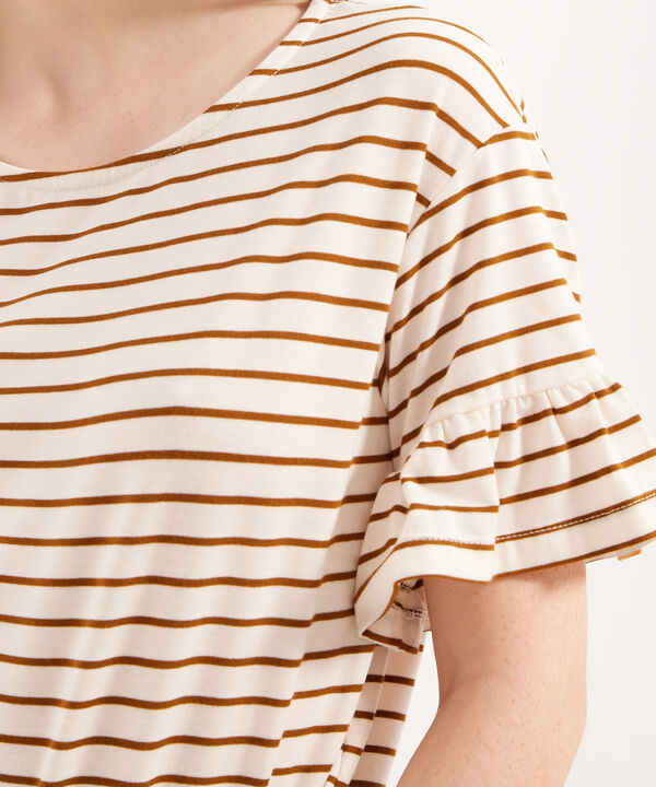 Camiseta Manga Corta a Rayas
