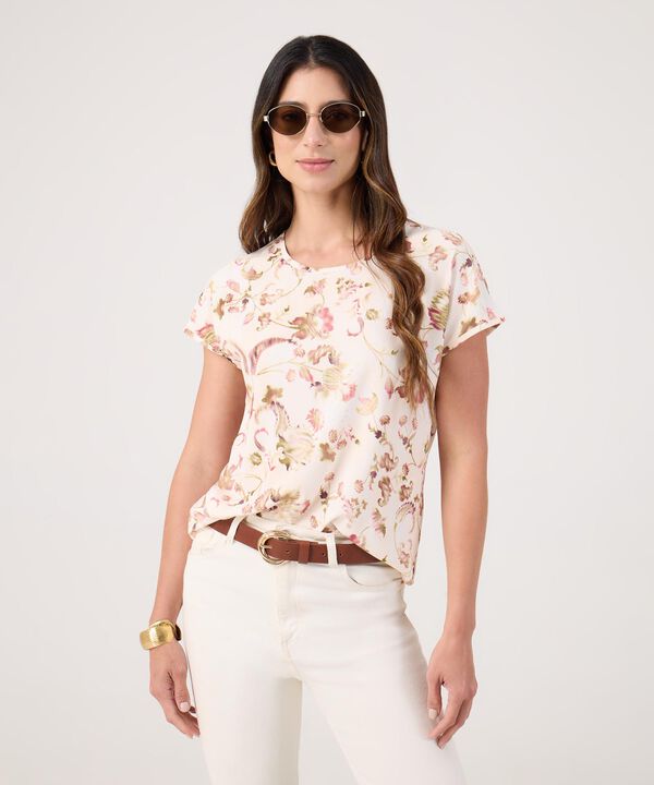 Blusa Ligera Estampada  image number null