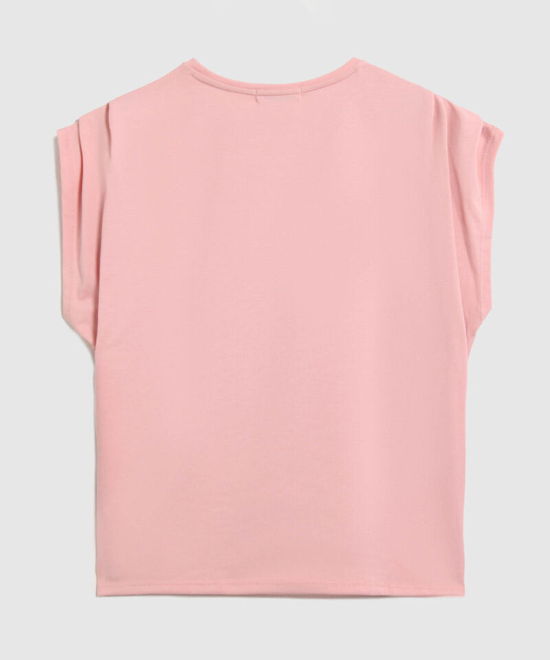Camiseta Manga Corta Bordada 