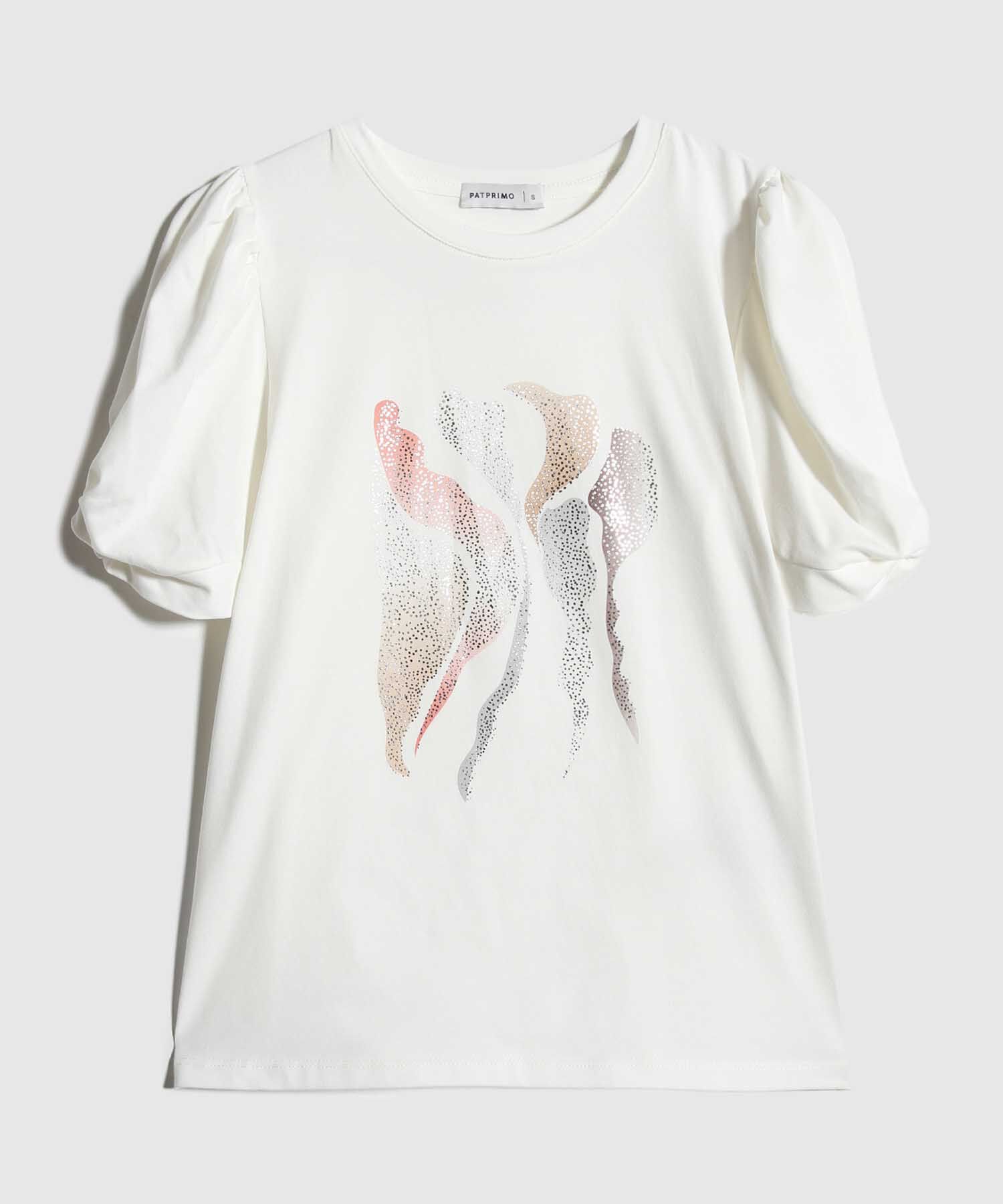 Camiseta Con Screen En Frente  Escote Redondo