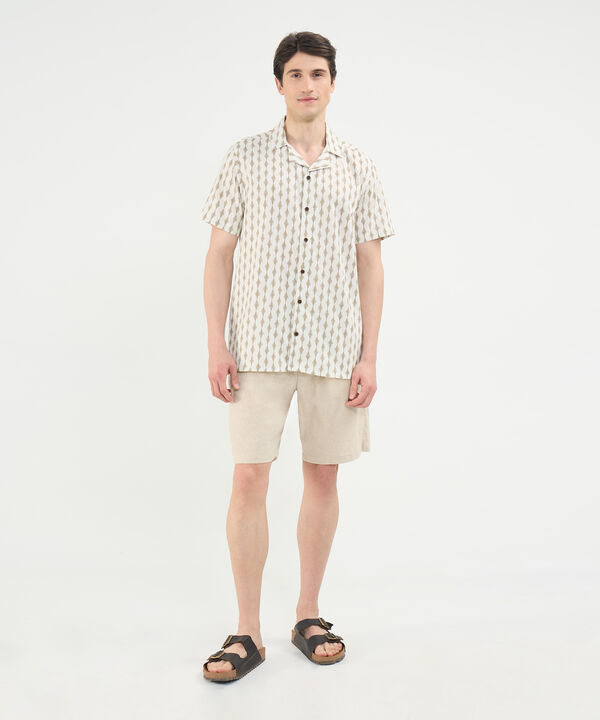 Camisa Resort Estampada