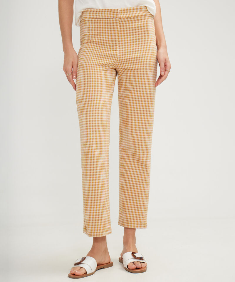 Leggins Bota Recta, Tiro Alto Con Pretina Y Cierre, Serena