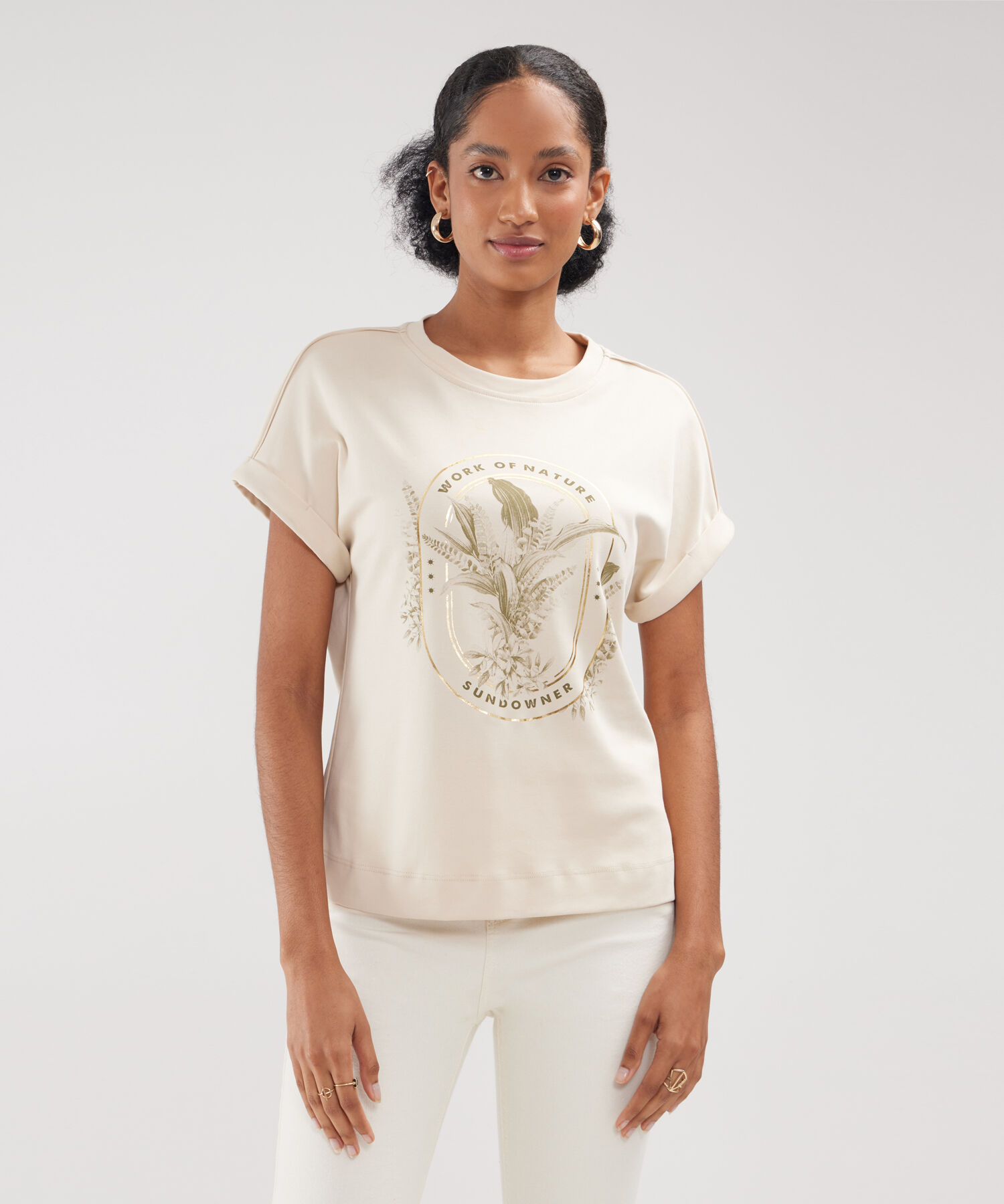 Camiseta Con Bordado