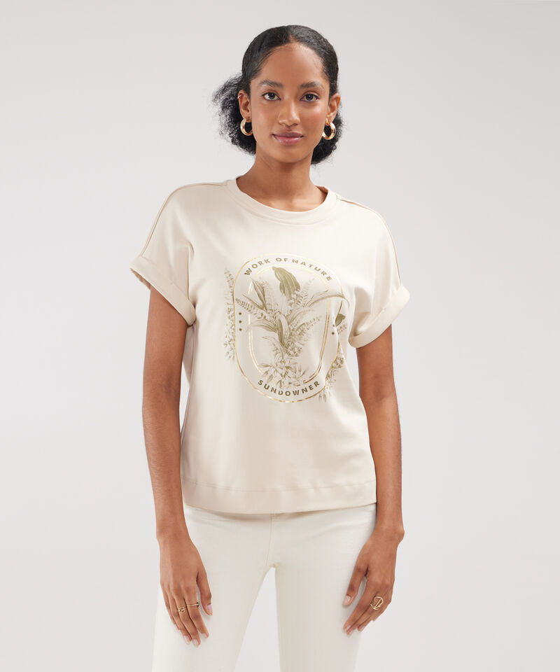 Camiseta Con Bordado