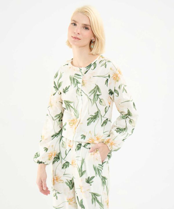 Blusa Manga Larga Estampada image number null