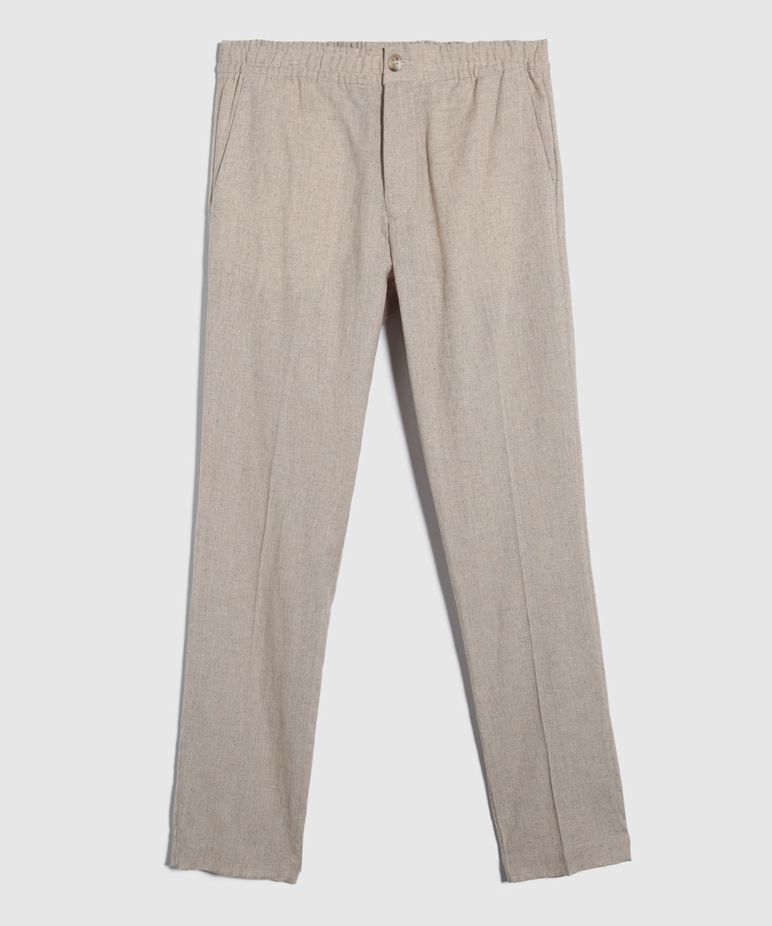 Pantalón Tipo Chino En Lino