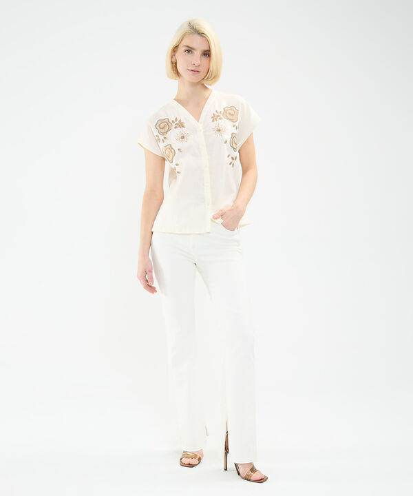 Blusa Bordado Botánico image number null
