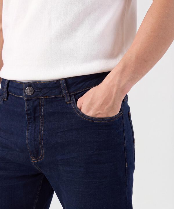 Jean De Corte Recto Tradicional Para Hombre