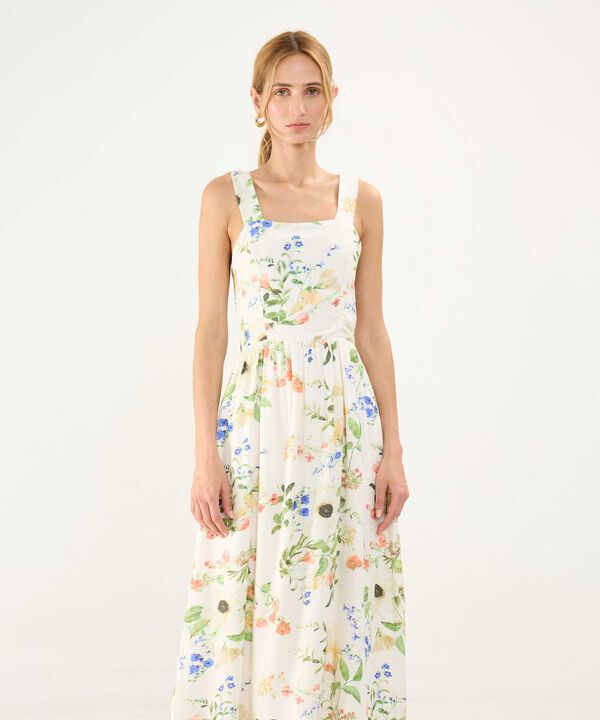Vestido Estampado Botánico image number null