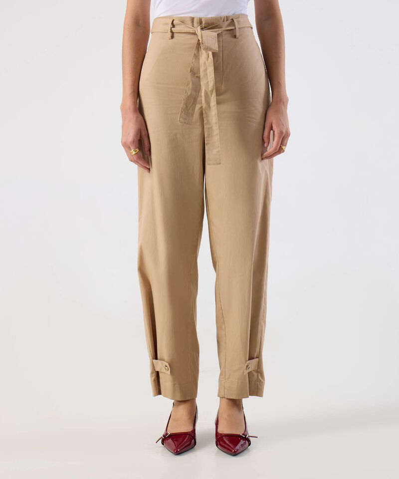 Pantal&oacute;n Formal Lazo Anudable Para Mujer
