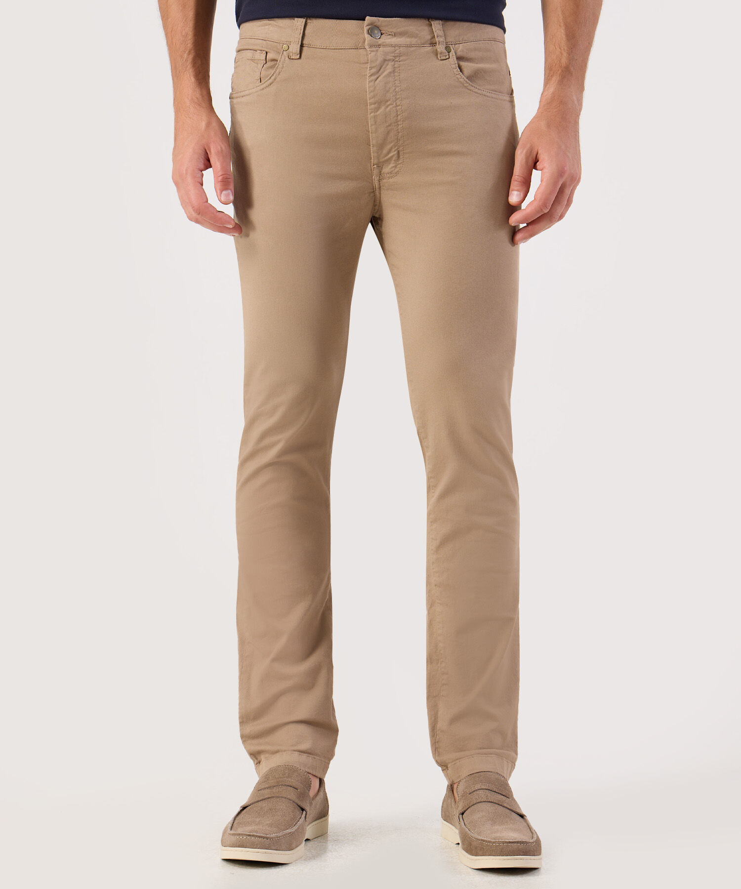 Pantal&oacute;n Regular Fit De Cinco Bolsillos