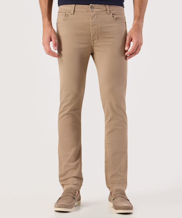 Pantal&oacute;n Regular Fit De Cinco Bolsillos image number null