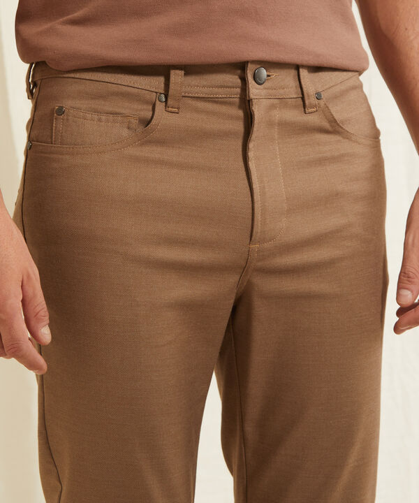 Pantal&oacute;n Prete&ntilde;ido Cinco Bolsillo