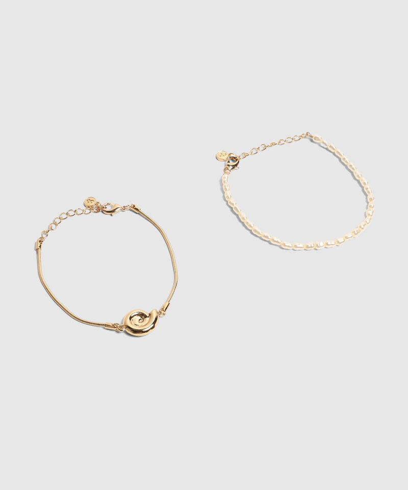 Set De Pulseras Dual Mar Para Mujer