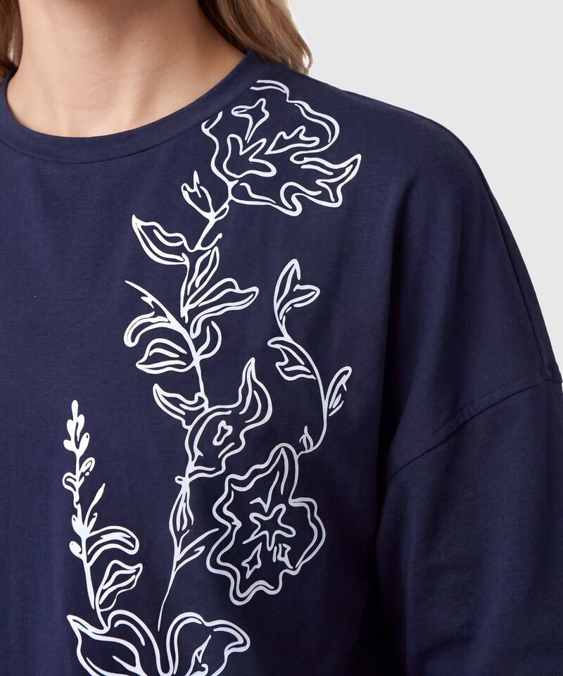 Camiseta Manga Corta Para Mujer