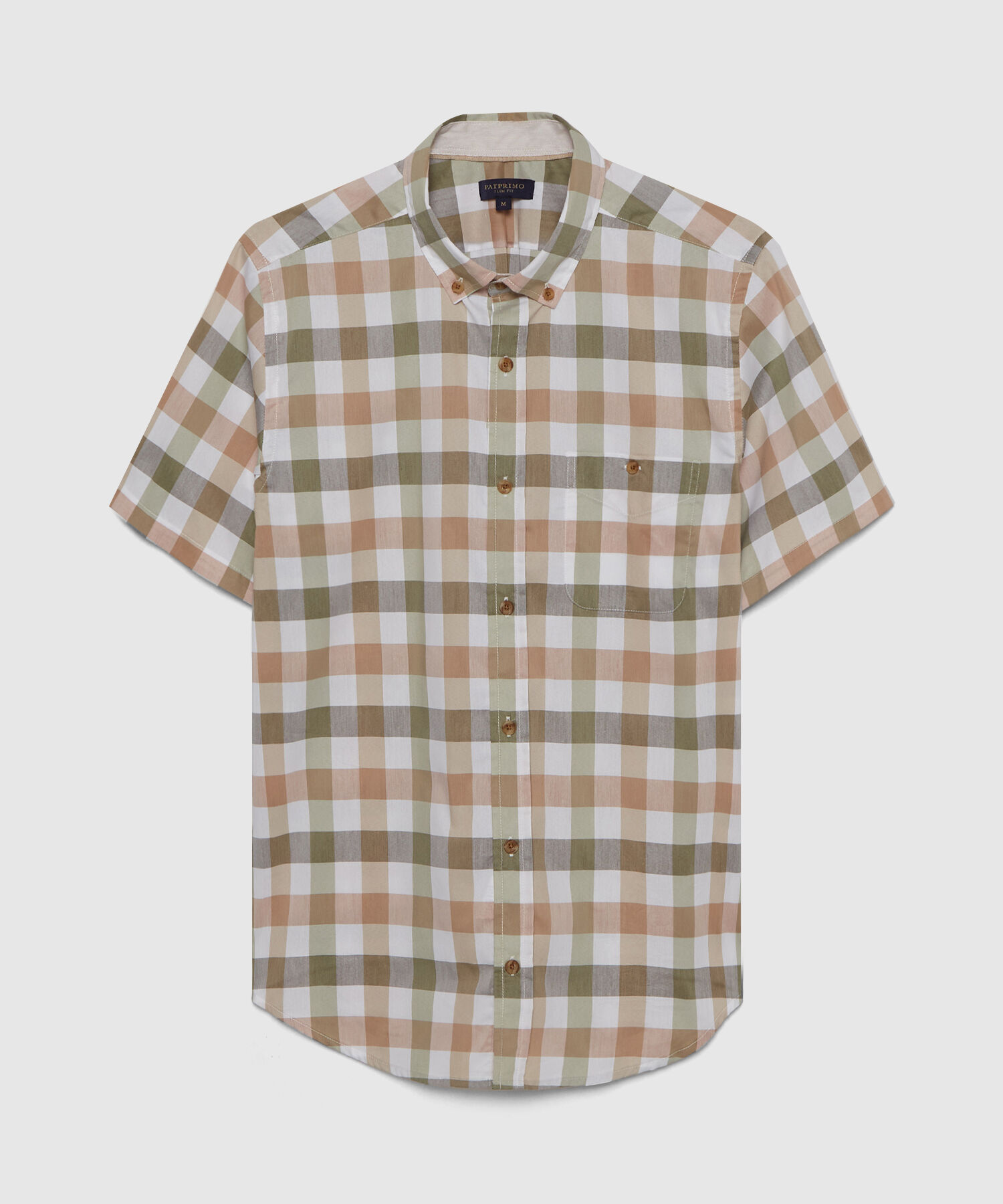 Camisa Manga Corta Preteñida