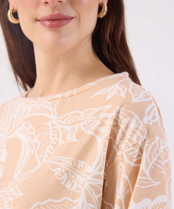 Camiseta Estampado Floral