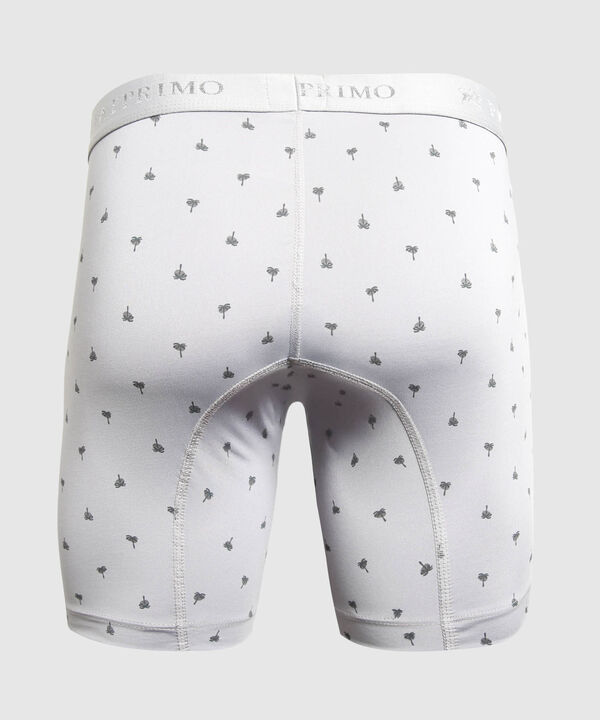 B&oacute;xer Medio Estampado En Microfibra 