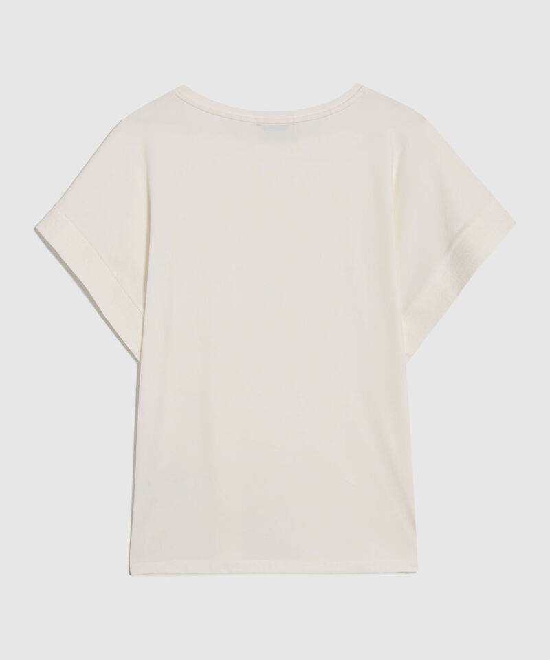 Camiseta Basica Unicolor Para Mujer Curvy