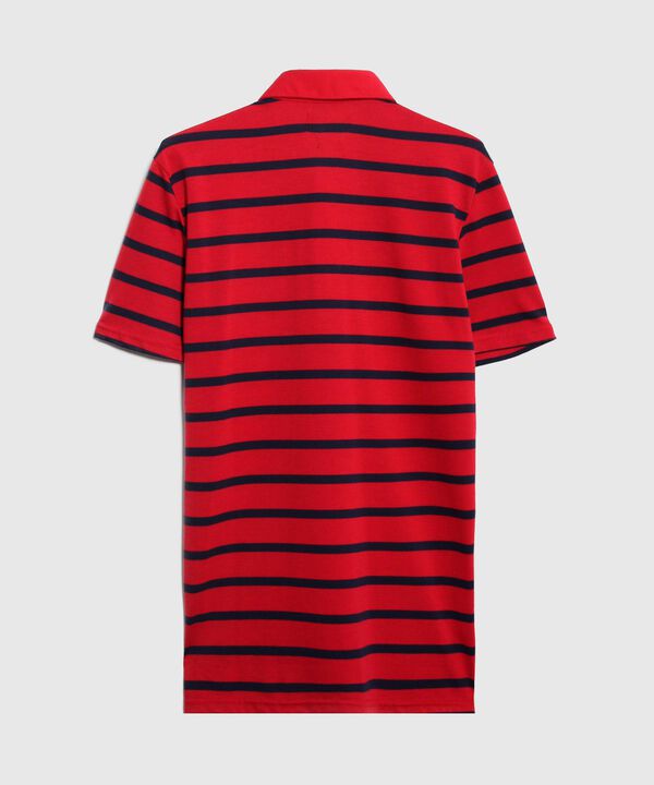 Polo Cuello Duro con Franjas image number null