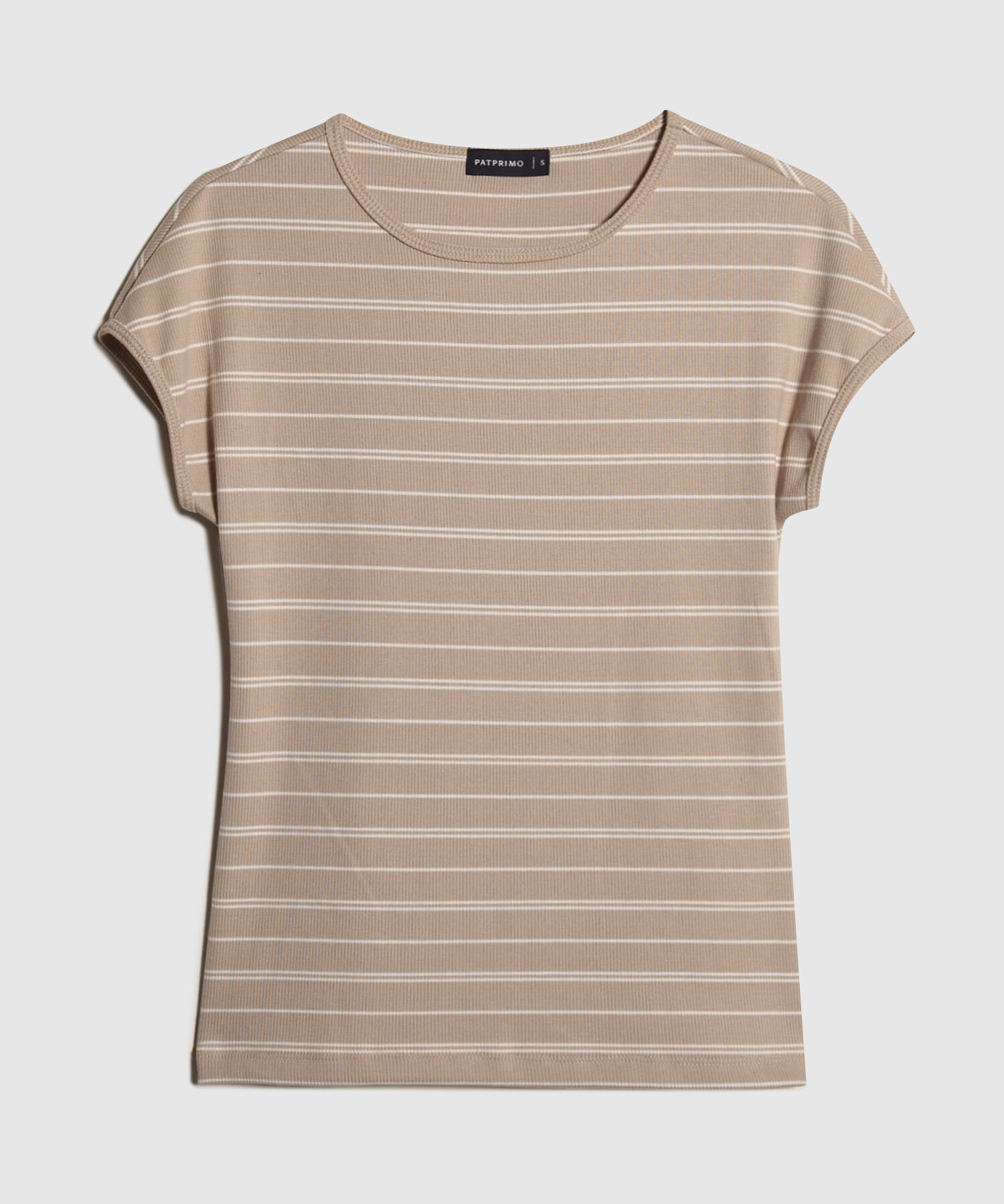 Camiseta Preteñida Textura Acanalada
