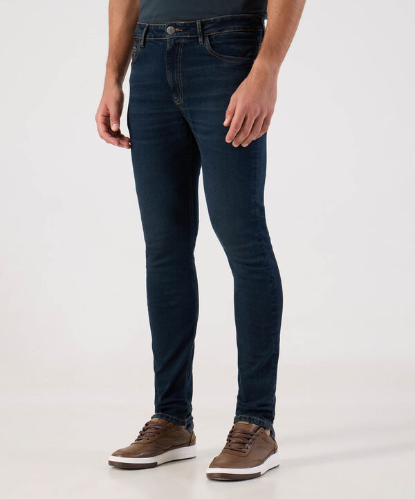 Jeans Skinny Con Costuras Para Hombre image number null