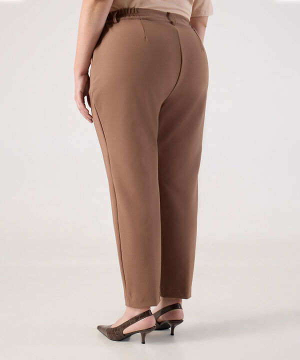Pantal&oacute;n Clasico Unicolor para Mujer Curvy