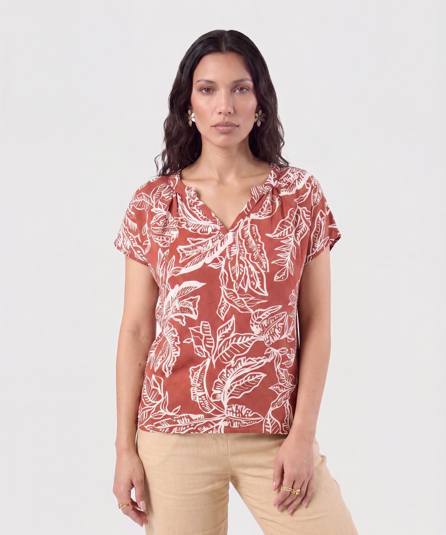 Blusa Estampada 