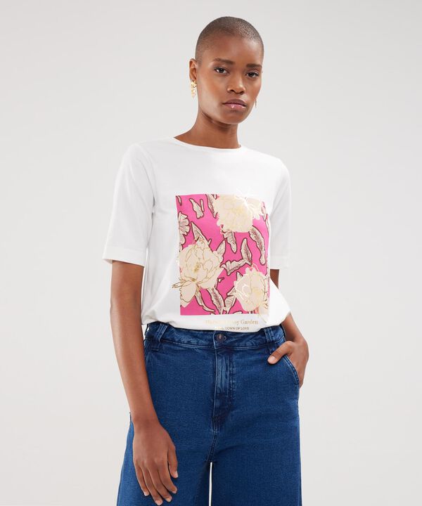 Camiseta Unicolor Con Screen Localizado image number null